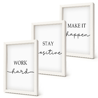 Sada obrazov do obývačky Minimalistické motivačné citáty, ktoré inšpirujú