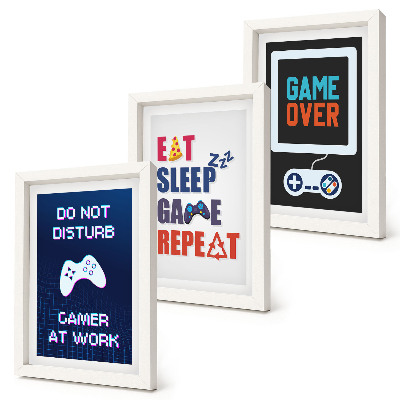 Triptych v ráme Titulky prehrávača súvisiace so zábavou
