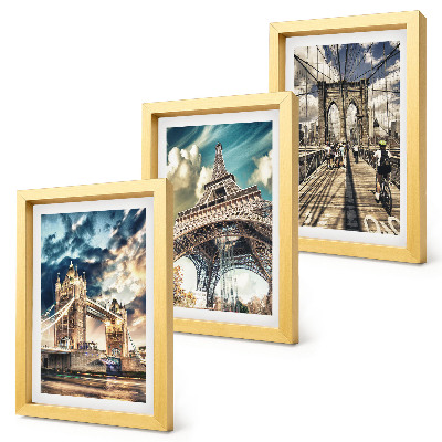 Triptych v ráme Mosty a veže v európskych mestách