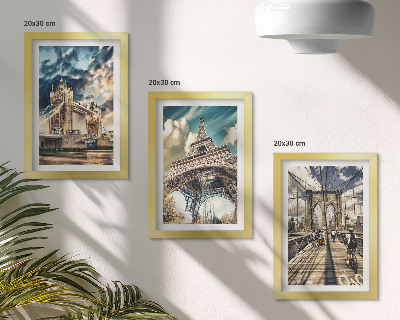Triptych v ráme Mosty a veže v európskych mestách