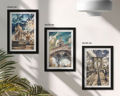 Triptych v ráme Mosty a veže v európskych mestách