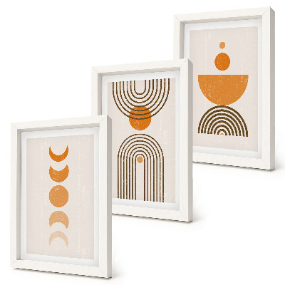 Sada obrazov do obývačky Boho minimalistický dekoratívny dizajn
