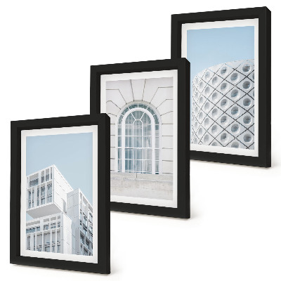 Triptych v ráme Moderná architektúra, minimalizmus a geometria