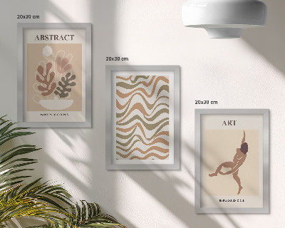 Sada obrazov do obývačky Matisse boho abstraktné tvary a vzory
