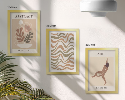 Sada obrazov do obývačky Matisse boho abstraktné tvary a vzory