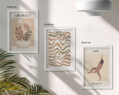 Sada obrazov do obývačky Matisse boho abstraktné tvary a vzory