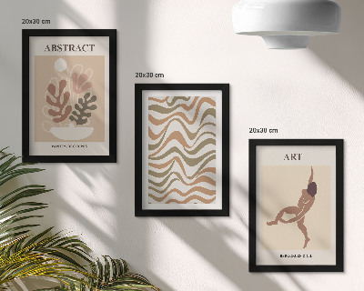 Sada obrazov do obývačky Matisse boho abstraktné tvary a vzory