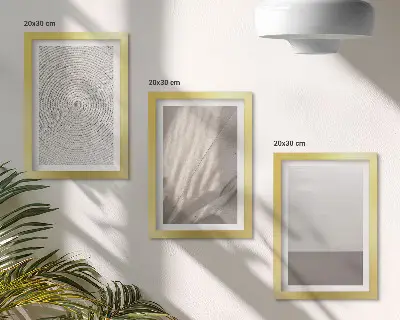 Sada obrazov do obývačky v jemnom prírodnom boho štýle