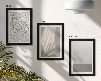 Sada obrazov do obývačky v jemnom prírodnom boho štýle