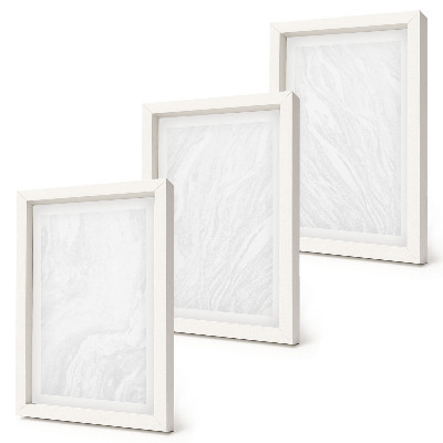 Triptych v ráme Elegantná mramorová lineárna kamenná štruktúra
