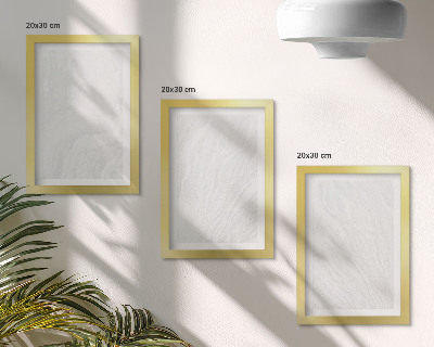 Triptych v ráme Elegantná mramorová lineárna kamenná štruktúra