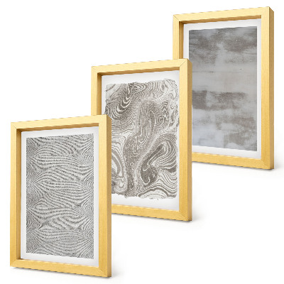 Triptych v ráme Abstraktný dizajn priemyselných konštrukcií