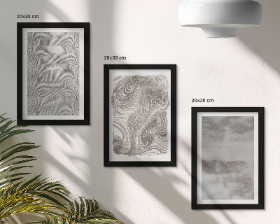 Triptych v ráme Abstraktný dizajn priemyselných konštrukcií