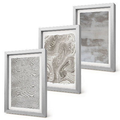 Triptych v ráme Abstraktný dizajn priemyselných konštrukcií