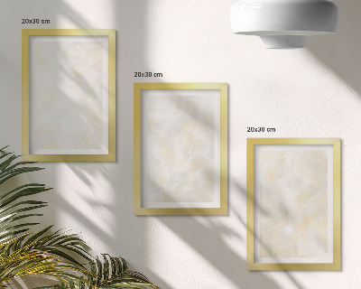Triptych v ráme Dizajn ťahov štetcom s jasnou textúrou
