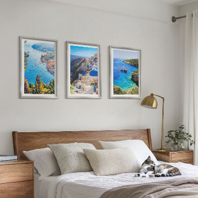 Nástenná galéria Grécke pohľady na Santorini Oia