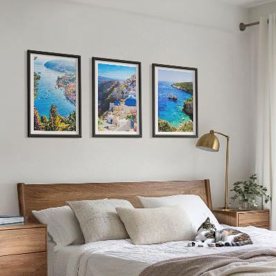 Nástenná galéria Grécke pohľady na Santorini Oia