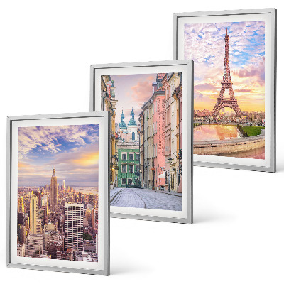 Nástenná galéria Mestá New York Paríž súmrak