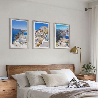 Nástenná galéria Krajinná architektúra Oia Santorini