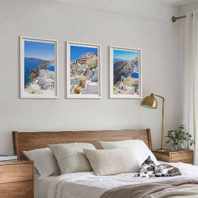 Nástenná galéria Krajinná architektúra Oia Santorini