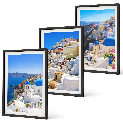 Nástenná galéria Krajinná architektúra Oia Santorini