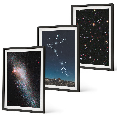 Nástenná galéria Kozmické krajiny galaxie Ryby