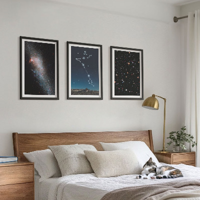 Nástenná galéria Kozmické krajiny galaxie Ryby