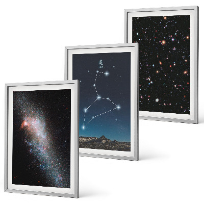 Sada nástenných dekorácií Galaxia v súhvezdí Leva