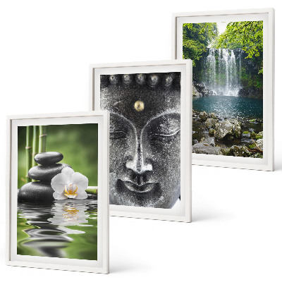 Nástenná galéria Harmonické kamene voda Budha