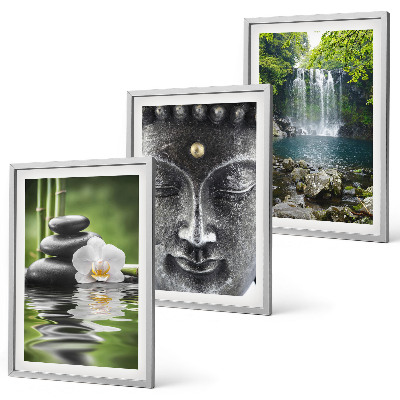 Nástenná galéria Harmonické kamene voda Budha