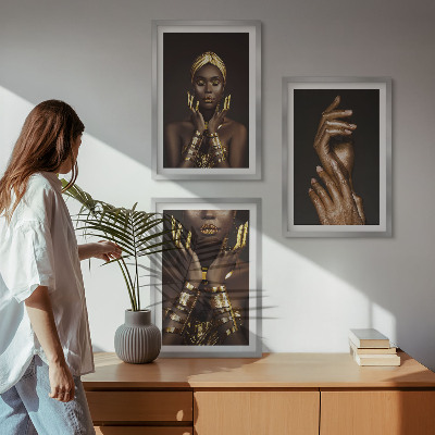 Nástenná galéria Portréty afrických žien