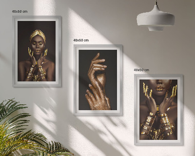 Nástenná galéria Portréty afrických žien
