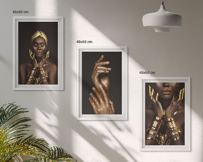 Nástenná galéria Portréty afrických žien