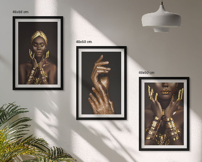 Nástenná galéria Portréty afrických žien