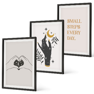 Nástenná galéria Minimalistické boho ilustrácie