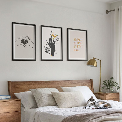 Nástenná galéria Minimalistické boho ilustrácie