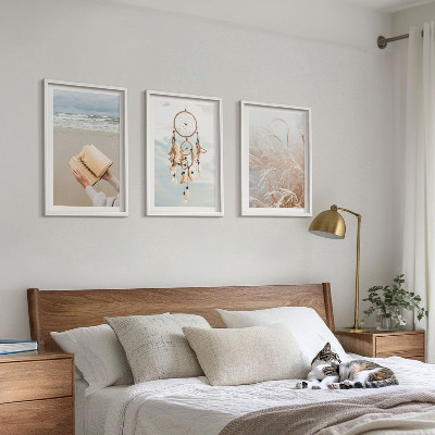 Sada nástenných dekorácií Pokojné letné boho krajiny