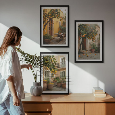 Nástenná galéria Citrusové slnko zo záhrady