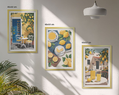 Nástenná galéria Limonáda na terase