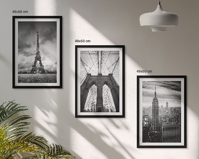 Nástenná galéria Monochromatické mostné veže