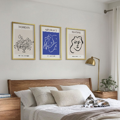 Sada nástenných dekorácií Matisseove moderné plagáty
