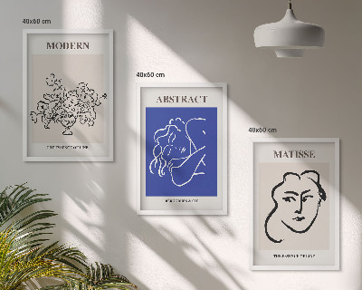 Sada nástenných dekorácií Matisseove moderné plagáty