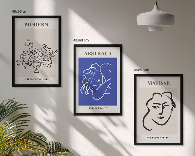 Sada nástenných dekorácií Matisseove moderné plagáty