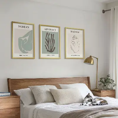 Nástenná galéria štýlové abstraktné obrazy v štýle Matisse