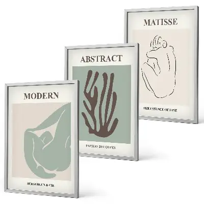 Nástenná galéria štýlové abstraktné obrazy v štýle Matisse