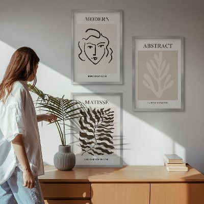 Nástenná galéria Tvár opúšťa umenie Matisse