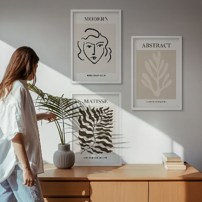 Nástenná galéria Tvár opúšťa umenie Matisse