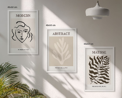 Nástenná galéria Tvár opúšťa umenie Matisse