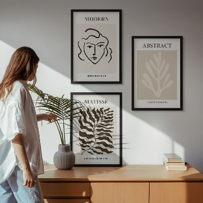 Nástenná galéria Tvár opúšťa umenie Matisse