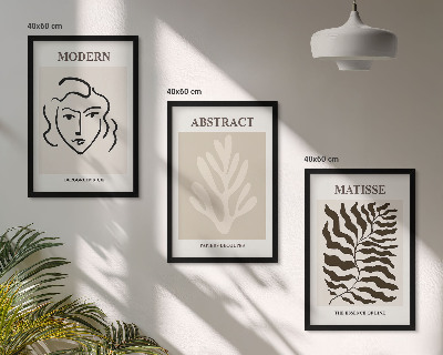 Nástenná galéria Tvár opúšťa umenie Matisse